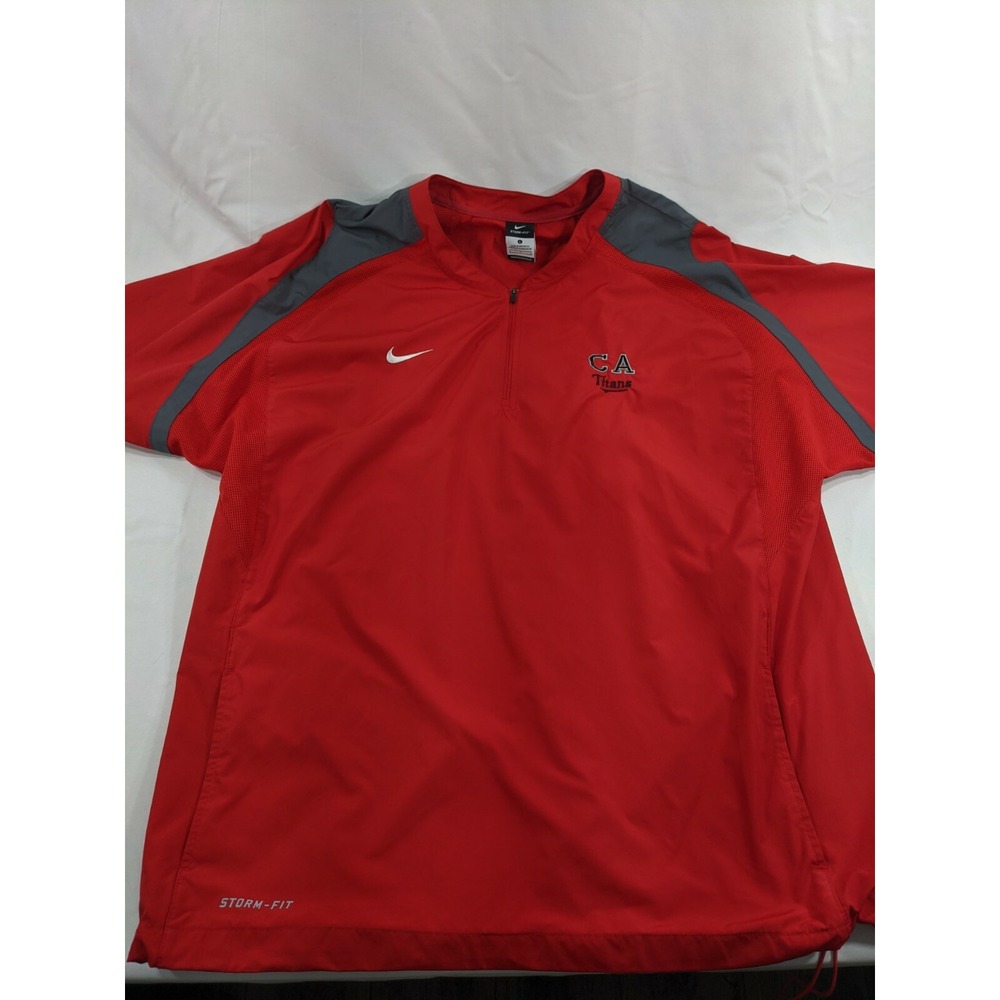 Nike California Titans Ca Titans Storm Fit Baseball team Quarter Zip Men's L